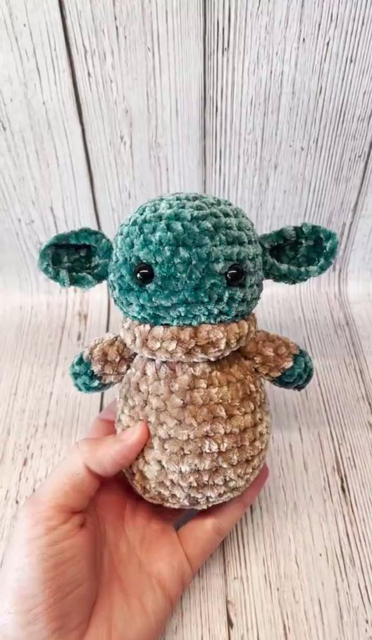 Crocheted Baby Alien "The Child"