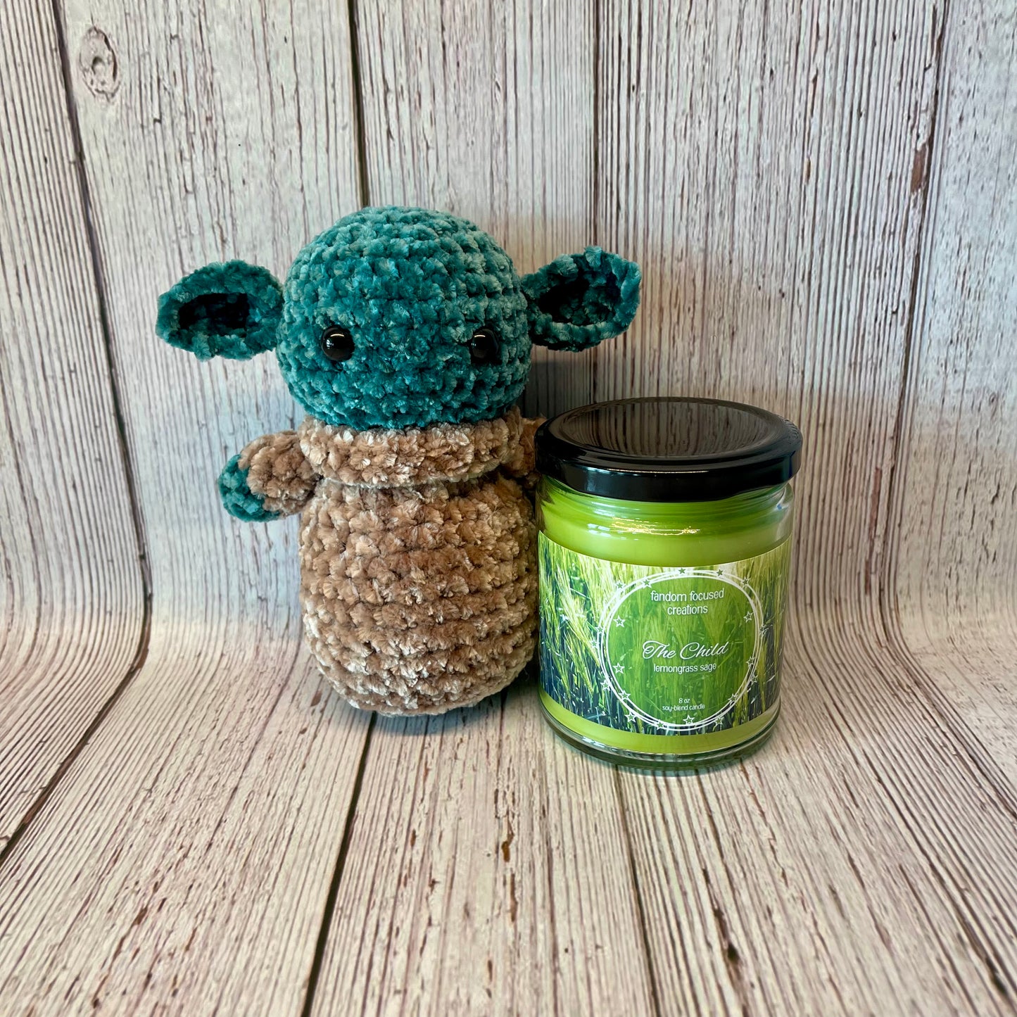 Crocheted Baby Alien "The Child" *Scented*